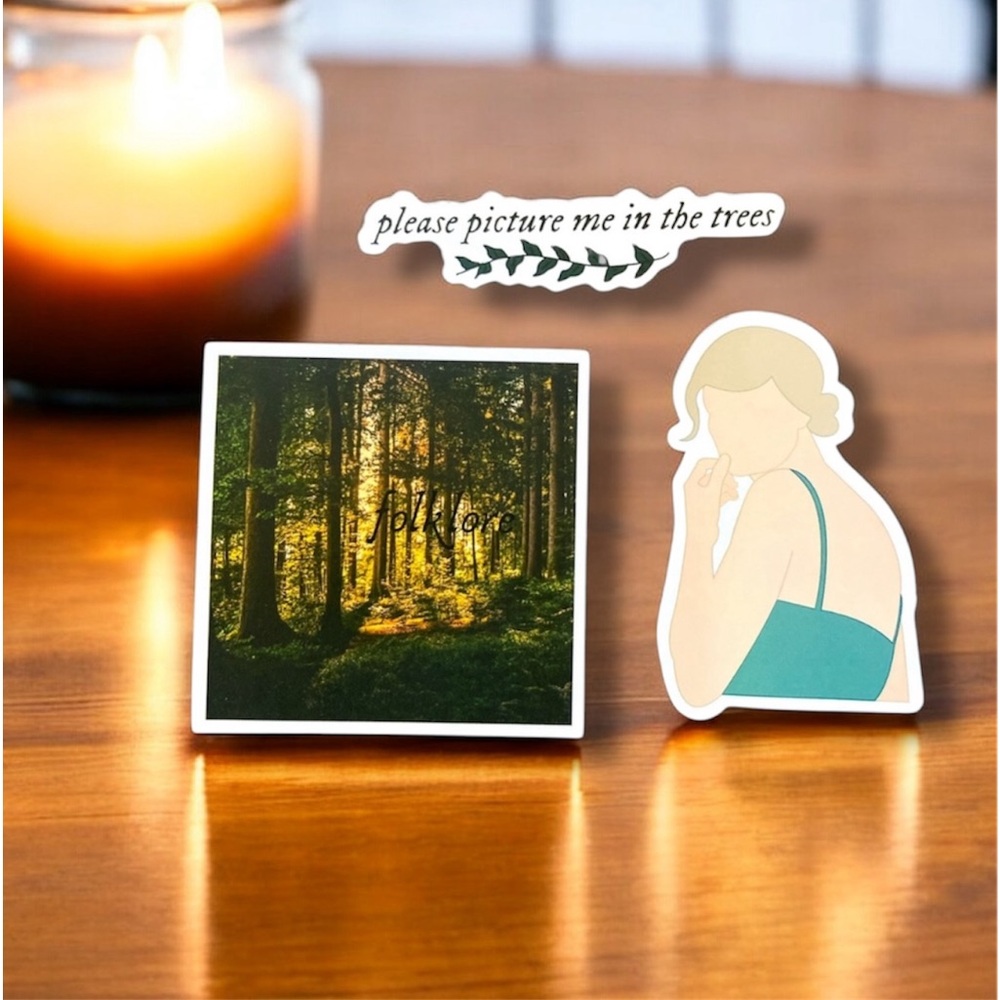 Taylor Swift Folklore Stickers